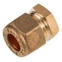 Securplumb End Stop (Pack of 5) in Copper
