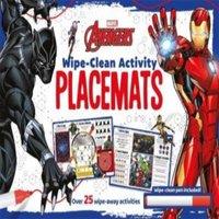 Marvel Entertainment International Ltd Marvel Avengers: Wipe-clean Activity Placemats Paperback Book