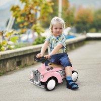 AIYAPLAY Kids Ride on Sliding Car, Foot To Floor Slider for 12-36 Months in Pink