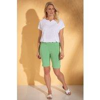 Klass. Women's Pull On Stretch Shorts in Bright Green | Size: 22