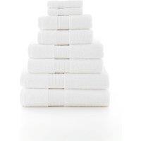 Deyongs Bliss Pima Supersoft Fluffy Cotton 650gsm Towels in White | Size: Bath Sheet