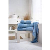 Deyongs Bliss Pima Supersoft Fluffy Cotton 650gsm Towels in Cobalt | Size: Bath Sheet