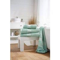 Deyongs Bliss Pima Supersoft Fluffy Cotton 650gsm Towels in Pale Green | Size: Bath Sheet
