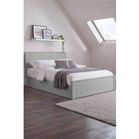 Julian Bowen Maine Ottoman Storage Bed in Grey | Size: King