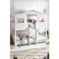 Julian Bowen Willow Single White Treehouse Bunk Bed
