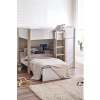 Julian Bowen Horizon Single White & Wood Effect Multiway Bunk Bed