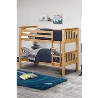 Julian Bowen Barcelona Bunk Bed in Natural | Size: Single