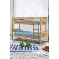 Julian Bowen Lincoln Single Pine Bunk Bed in Natural