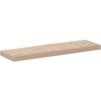 Berkfield Home Floating Shelf 80x23.5x4 cm Engineered Wood in Light Tan