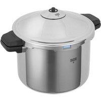 Kuhn Rikon Duromatic Hotel Pressure Cooker with Side Grips, 28cm/12L in Silver