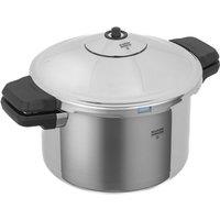 Kuhn Rikon Duromatic Inox Pressure Cooker with Side Grips, 22cm/5L in Silver