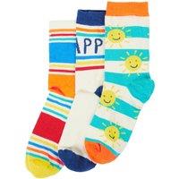 Frugi Men's Rock My Socks 3 Pack | Size: 6-8