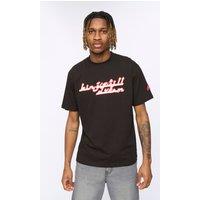 Kings Will Dream Men's Blessie 100% Cotton Heavyweight Loose Fit T-Shirt in Black | Size: Medium