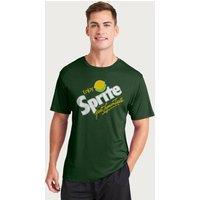 Sprite Men's 80s Retro Logo T-Shirt in Bottle Green | Size: 2XL