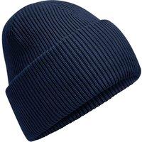 Beechfield Men's Classic Deep Cuffed Beanie in Navy