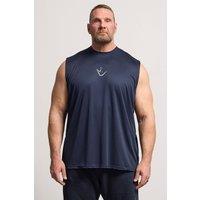 BadRhino Men's Active Performance Vest in Dark Navy | Size: 2XL
