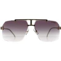 Carrera Men's Rimless Gold Ivory Gold Mirror on Burgundy Gradient 1054/S