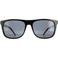 HUGO Men's Rectangle Black Grey HG 1194/S