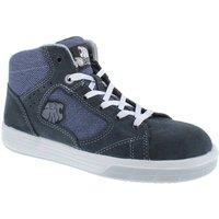 U-Power Men's Caravan S1P Lace-Up Suede Safety Boots in Blue | Size: 6.5