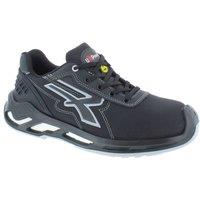 U-Power Men's Zorbi ESD S3S Lace-Up Safety Trainers in Black | Size: 11
