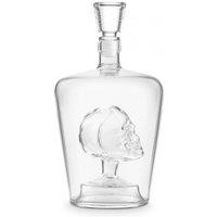Final Touch Phantom Skull Glass Decanter 1 Litre Clear