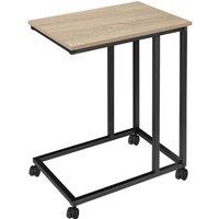 tectake Bedside Table Luton in Light Oak