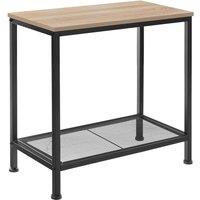 tectake Bedside Table Filton in Light Oak
