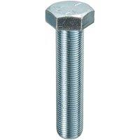 Unifix Sae Grade 5 Unf Hexagon Setscrews 1/4-28 Unf x 1 in Silver