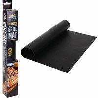 VFM e-Store BBQ Grill Mat Barbecue Accessories in Black