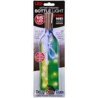 VFM e-Store Blue Mini Bottle Lights 15 Battery Operated LEDs With Cork Stopper
