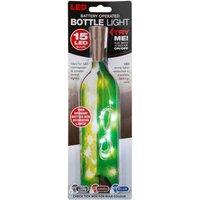 VFM e-Store White Mini Bottle Lights 15 Battery Operated LEDs With Cork Stopper