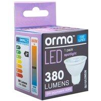 VFM e-Store Cool White Spotlight Bulb 5W LED GU10 380 Lumen Light Orma