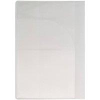 VFM e-Store Passport Wallet Transparent Travel Case Organiser in Clear