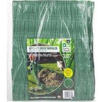 VFM e-Store Tarpaulin Eyelets Tarp Provides Elements Protection 6 x Green