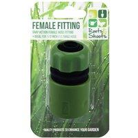 VFM e-Store Female Hose Fitting Half Inch Snap Action Gardening Tools Accessories in Green