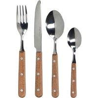 Mikasa Drift 16 Piece Cutlery Set in Brown