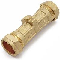 McAlpine VCD Double Check Valve DZR 28mm in Gold