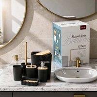 GAVENO CAVAILIA Isla 12 Pieces Bathroom Accessories Set in Black