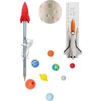 Suck UK Space Stationery Set - Astronomical Desk Accessories