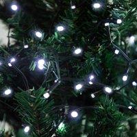 Voltico 50 LED Solar String Lights Outdoor Garden Lights 3 Colours in Cool White