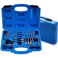 Nordara 12Pcs Air Bag Removal Tool Kit 7 Tools 5 Bits UK in Blue