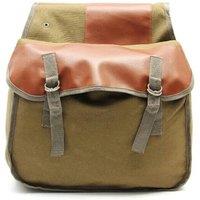 Nordara Motorcycle Throw Over Saddle Bags Expandable Panniers UK in Brown