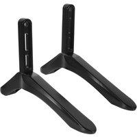 SPETLEK 32-65 Inch Universal Table Top TV Stand Mount Legs Pedestal in Black