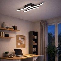 Eglo Cabezas-E Black Steel & Plastic 3 Flame Wall/Ceiling Light, 4000K