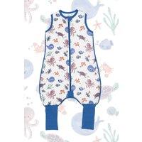 Sleeping Stars Sea World - Toddler Sleeping Suit 2.5 TOG in Bright Blue | Size: 12-24 m