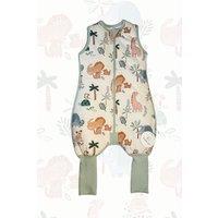 Sleeping Stars Safari - Toddler Sleeping Suit 2.5 TOG in Light Green | Size: 2-3 Years