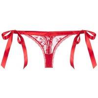 Dorina Women's Scarlett Red Thong | Size: Medium