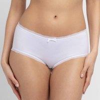 Dorina Women's Essential Cotton Brief 3-Pack in White | Size: Small