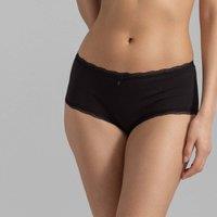 Dorina Women's Essential Cotton Black Brief 3 Pack | Size: Small