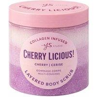 Yes Studio Women's Triple Layered Body Scrub - Cherry in Pink